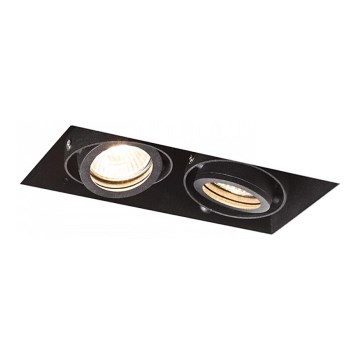 RED - Design Rendl - R12053 - Süvistatav valgusti ELECTRA 2xGU10/50W/230V