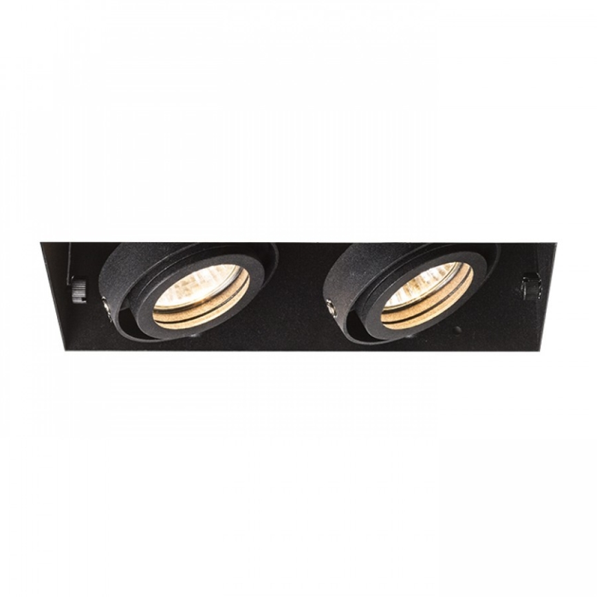 RED - Design Rendl - R12053 - Süvistatav valgusti ELECTRA 2xGU10/50W/230V