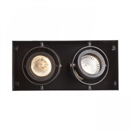 RED - Design Rendl - R12053 - Süvistatav valgusti ELECTRA 2xGU10/50W/230V