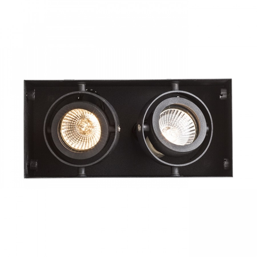 RED - Design Rendl - R12053 - Süvistatav valgusti ELECTRA 2xGU10/50W/230V