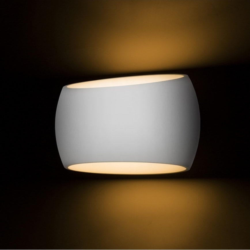 RED - Design Rendl - R12365 - Seinavalgusti VERITA 1xE27/33W/230V valge