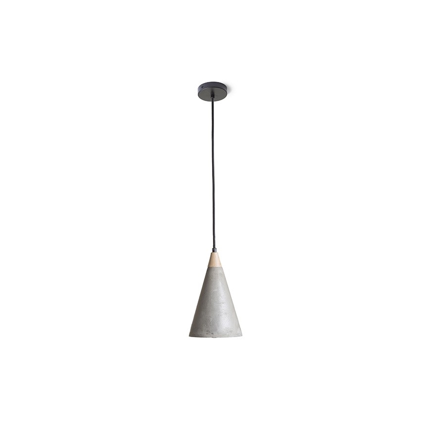 RED - Design Rendl - R12380 - Lühter HEIDI 1xE27/28W/230V betoon/puit
