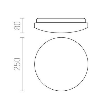 RED - Design Rendl - R12431 - LED Laevalgusti SEMPRE LED/10W/230V