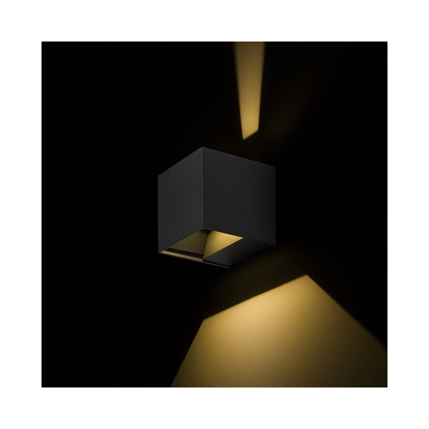 RED - Design Rendl - R12557- LED Väli seinavalgusti CARRE 2xLED/3W/230V IP54