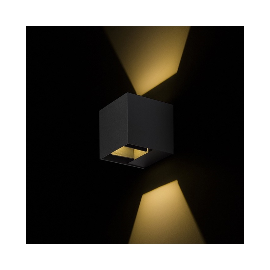 RED - Design Rendl - R12557- LED Väli seinavalgusti CARRE 2xLED/3W/230V IP54