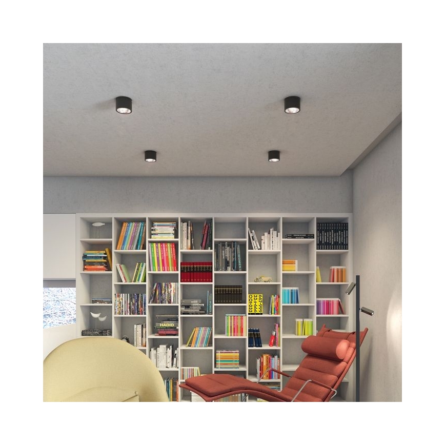 RED - Design Rendl-R12634 - LED Hämardatav kohtvalgusti KELLY 15W/230V must