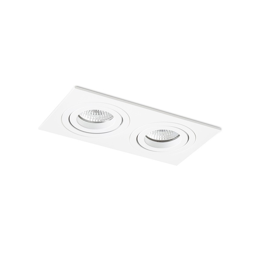 RED - Design Rendl - R12713- Süvistatav valgusti PASADENA 2xGU10/50W/230V