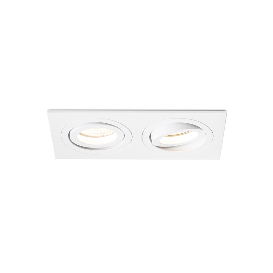 RED - Design Rendl - R12713- Süvistatav valgusti PASADENA 2xGU10/50W/230V