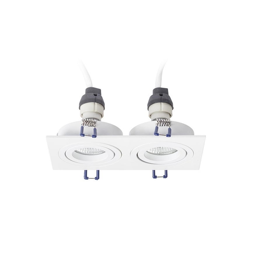 RED - Design Rendl - R12713- Süvistatav valgusti PASADENA 2xGU10/50W/230V