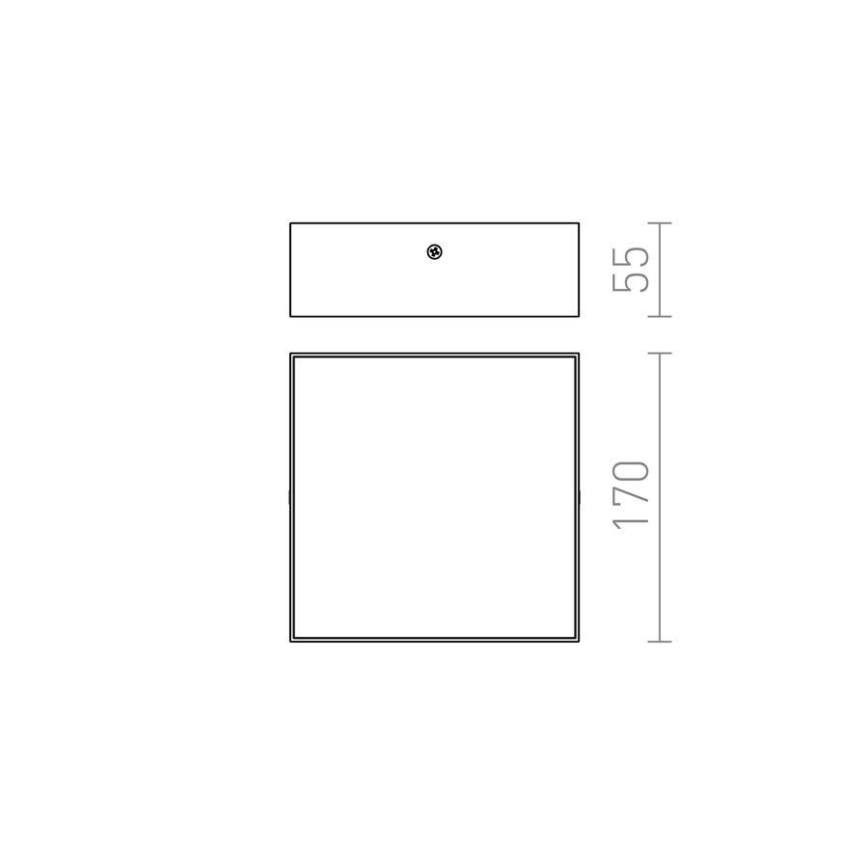 RED - Design Rendl - R12848 - LED Laevalgusti LARISA LED/15W/230V valge