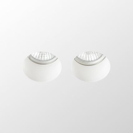 RED - Design Rendl - R12900 - Süvistatav valgusti QUO 2xGU10/35W/230V