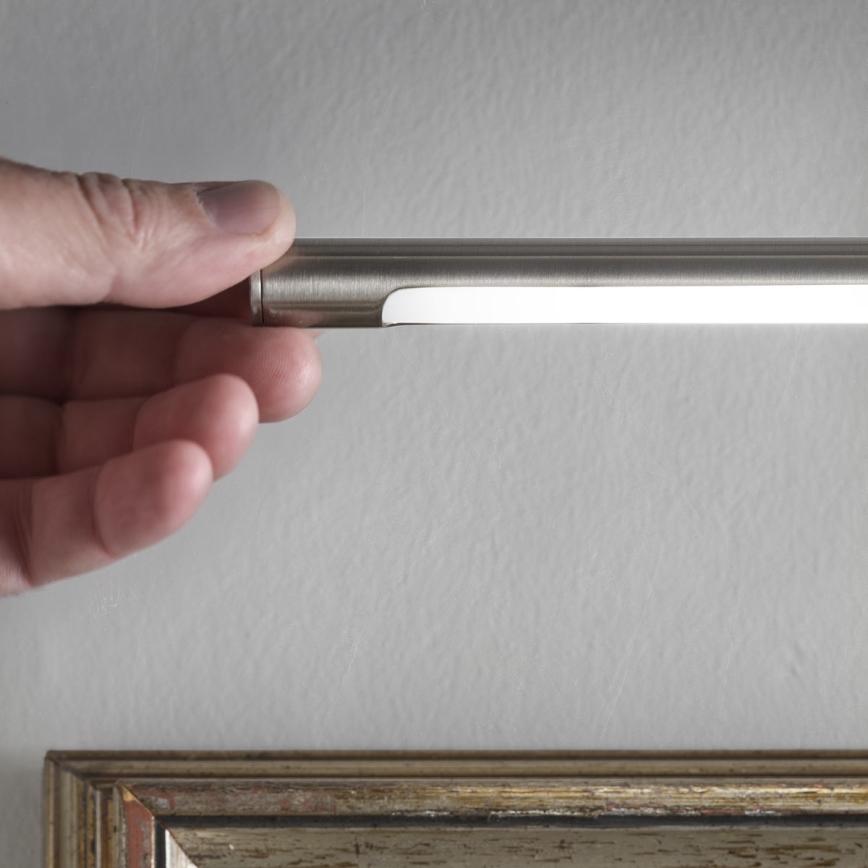 Redo 01-1138 - LED Pildivalgusti KENDO LED/12W/230V 51,4 cm matt kroom