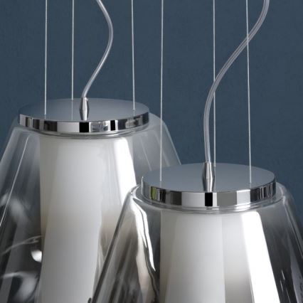 Redo 01-1140 - Lühter FUSION 1xE27/42W/230V d. 38 cm hall