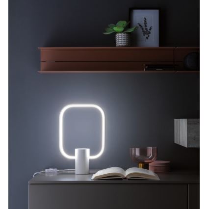 Redo 01-1226 - LED-hämardatav laualamp DOM LED/21W/230V valge