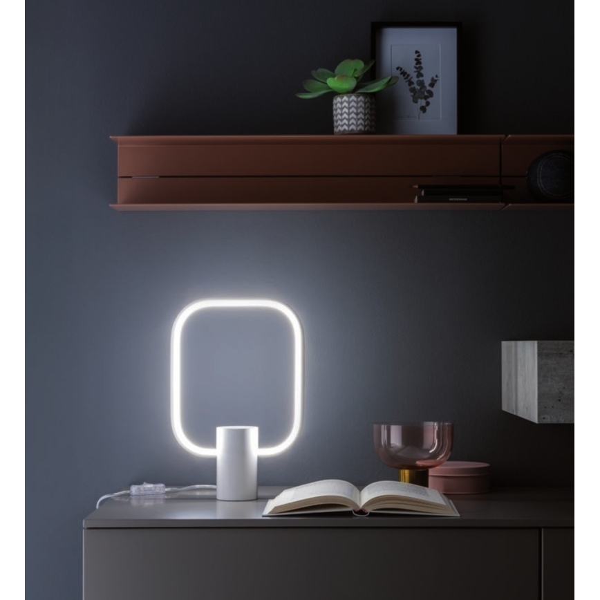 Redo 01-1226 - LED-hämardatav laualamp DOM LED/21W/230V valge