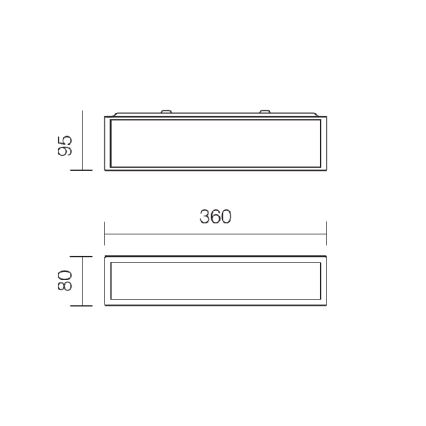 Redo 01-1234 - LED vannitoa seinavalgusti EGO LED/12W/230V IP44 läikiv kroom