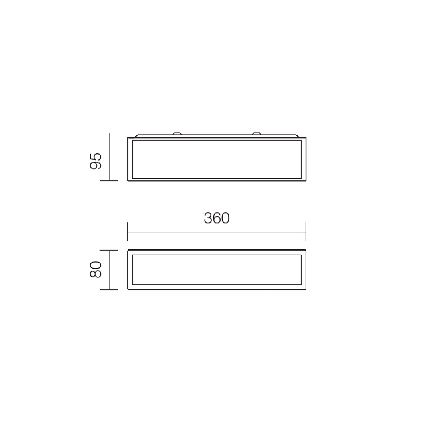 Redo 01-1234 - LED vannitoa seinavalgusti EGO LED/12W/230V IP44 läikiv kroom