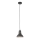 Redo 01-1279 - Ripatsvalgusti juhtmel PEEP 1xE27/42W/230V läbimõõt 16,5 cm must