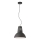 Redo 01-1281 - Rippvalgusti kaabliga PEEP 1xE27/42W/230V läbimõõt 34,5 cm must