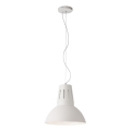 Redo 01-1282 - Rippvalgusti PEEP kaablil 1xE27/42W/230V, läbimõõt 34,5 cm, valge