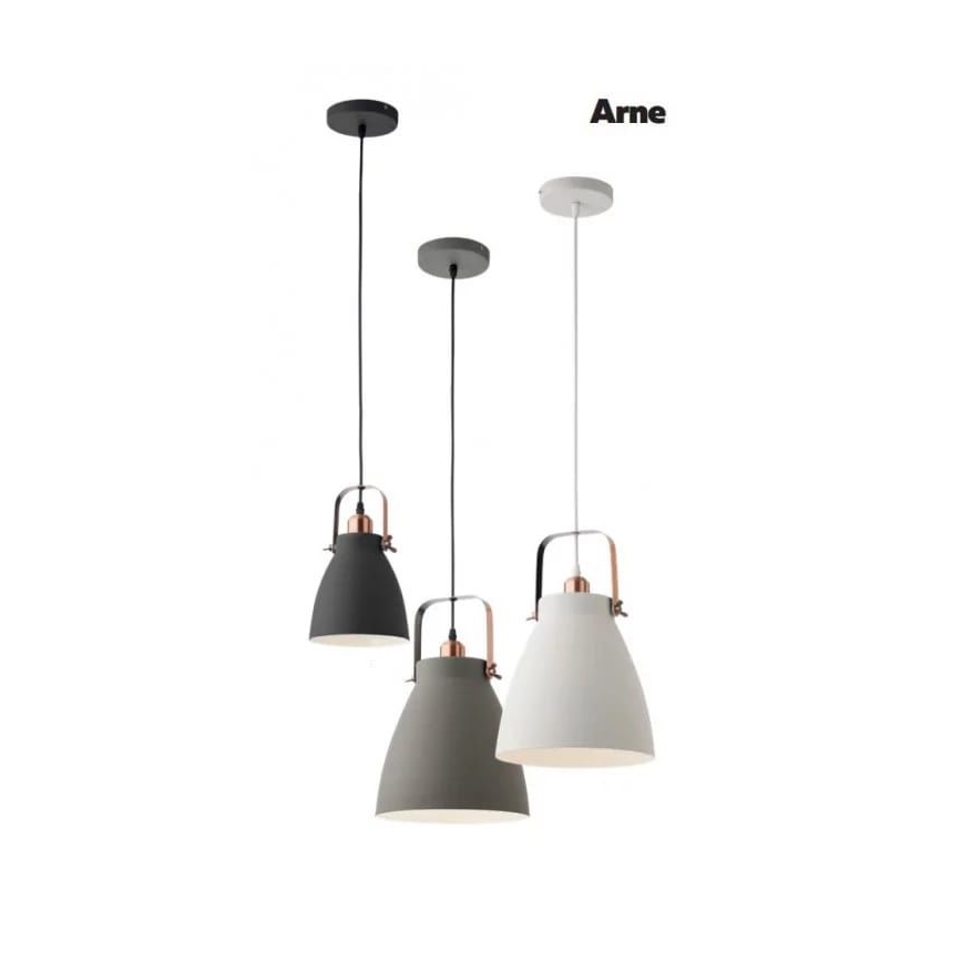 Redo 01-1311 - Lühter ARNE 1xE27/42W/230V valge