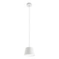 Redo 01-1495 - LED-ripplühter kaablil LOLLI LED/6W/230V, läbimõõt 14 cm, valge