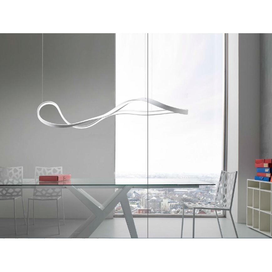Redo 01-1531 - NUBO ripatslühter kaablil LED/43W/230V, valge