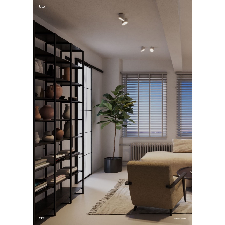 Redo 01-1627 - LED punktvalgusti UTO LED/12W/230V Ø 12 cm valge