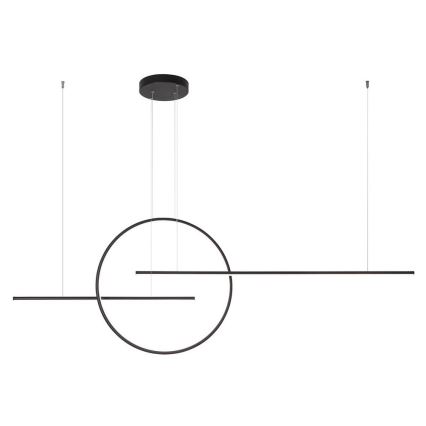 Redo 01-1737 - LED Hämardatav lühter GIOTTO LED/56W/230V must