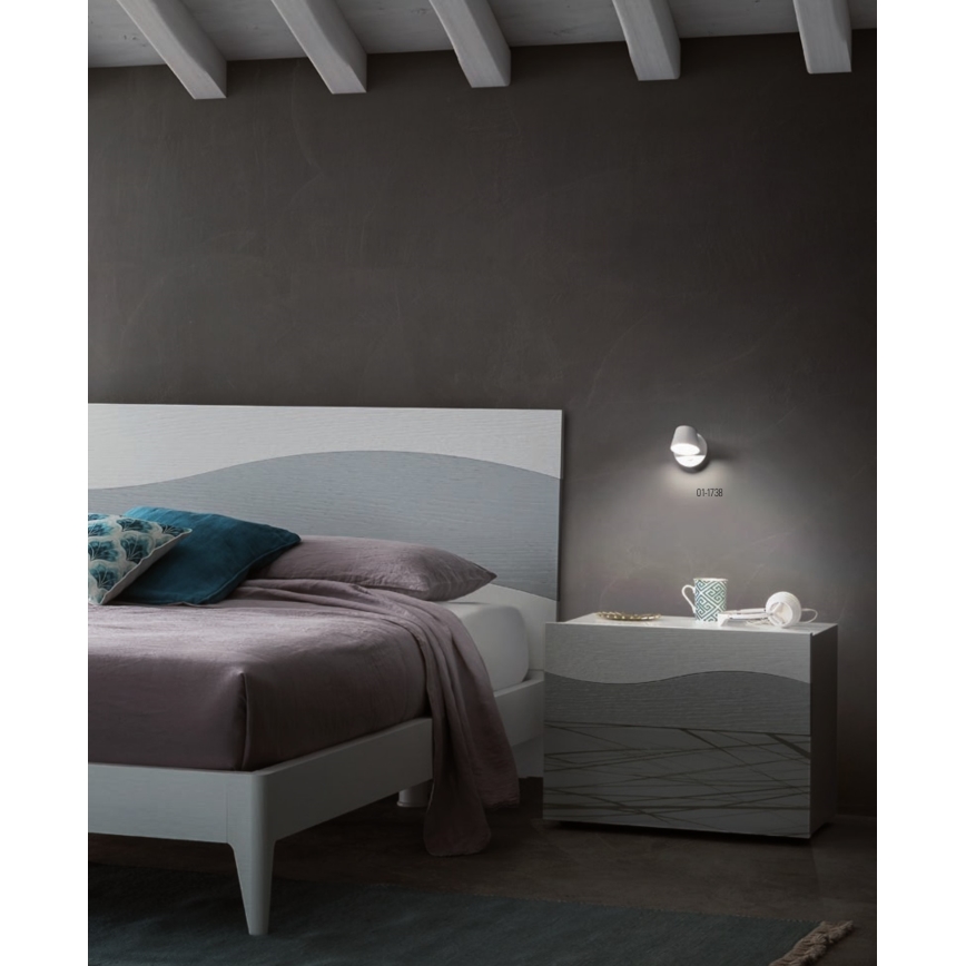 Redo 01-1739 - LED Seinavalgusti SHAKER LED/6W/230V