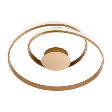 Redo 01-1792 - LED-hämardatav laelamp TORSION LED/30W/230V, läbimõõt 55 cm, pronksivärvi