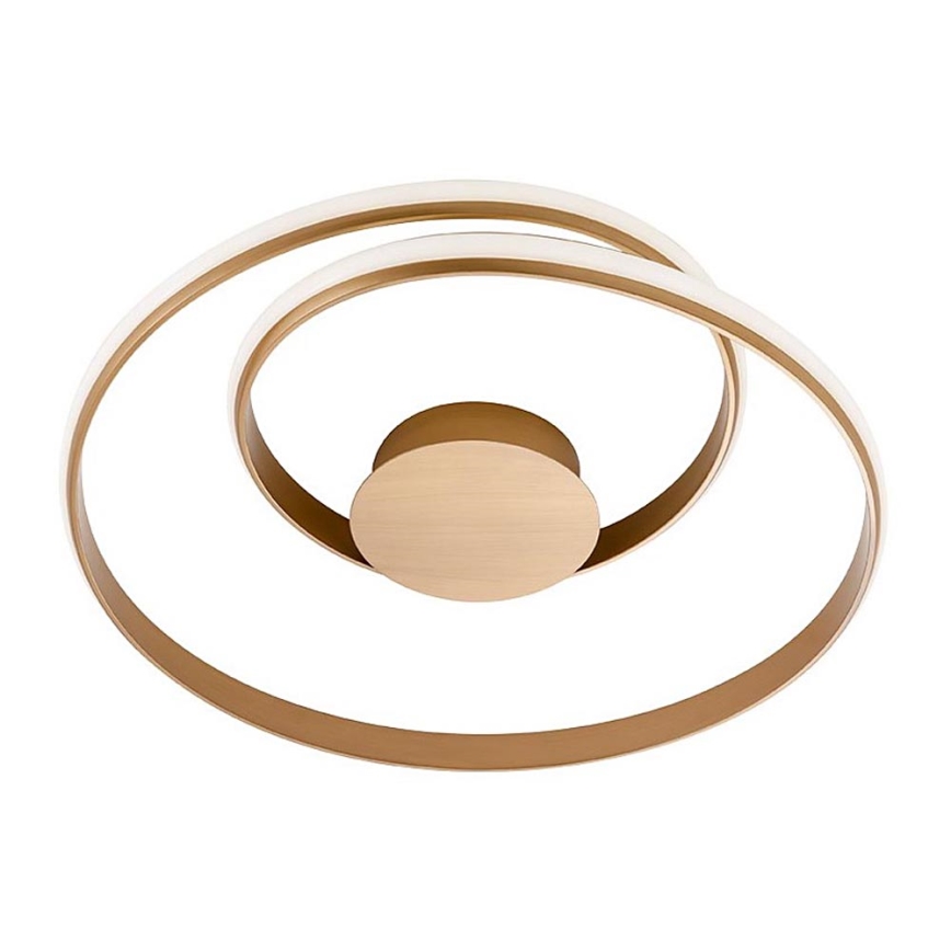 Redo 01-1792 - LED-hämardatav laelamp TORSION LED/30W/230V, läbimõõt 55 cm, pronksivärvi