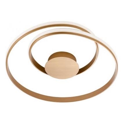 Redo 01-1887 - hämardatav LED laevalgusti TORSION LED/29W/230V, Ø 55 cm, pronks