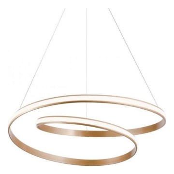 Redo 01-1891 - LED hämardatav ripplühter kaabliga TORSION LED/35W/230V 4000K läbimõõt 75 cm pronksivärvi