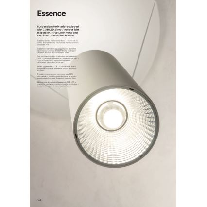 Redo 01-1970 - LED Hämardatav lühter ESSENCE LED/24W/230V CRI 90 3000K valge