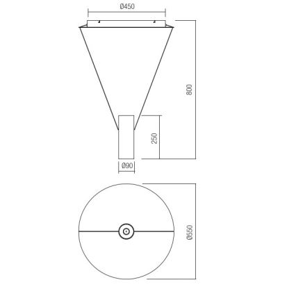 Redo 01-1971 - LED Hämardatav lühter ESSENCE LED/36W/230V CRI 90 3000K valge