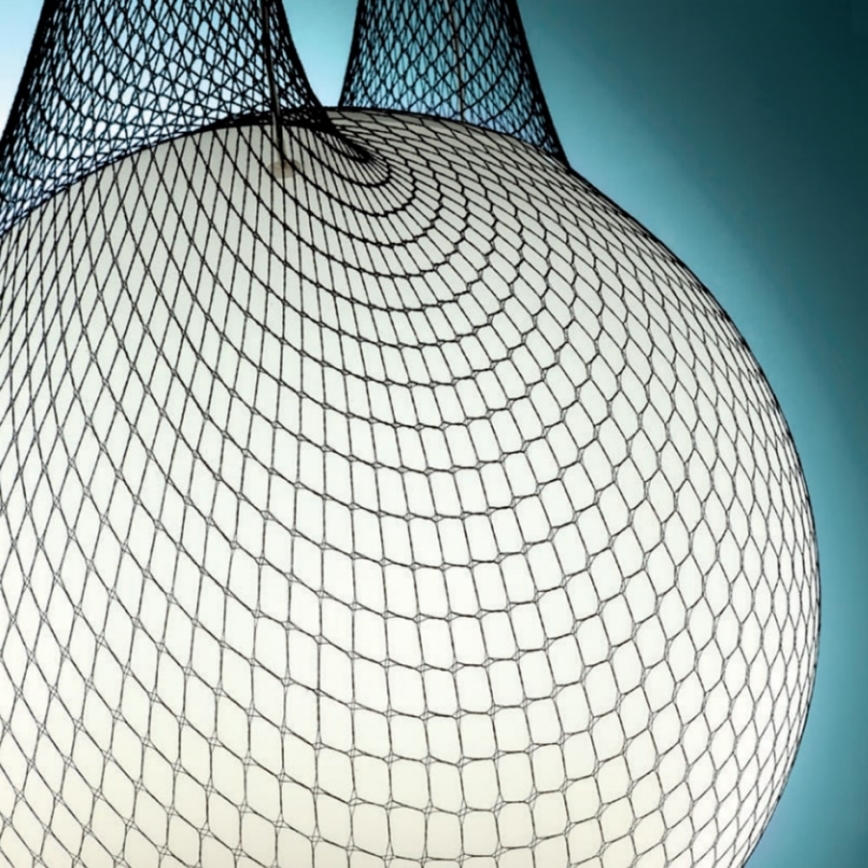 Redo 01-1974 - Riputuslühter ALLURIA 1xE27/42W/230V Ø 40 cm