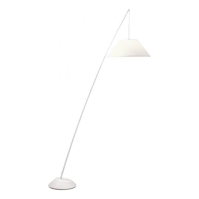 Redo 01-1988 - Põrandalamp FISHER 1xE27/42W/230V valge