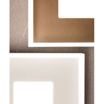Redo 01-2000 - LED hämardatav laelamp MAYA LED/55W/230V 51x51 cm kuldne
