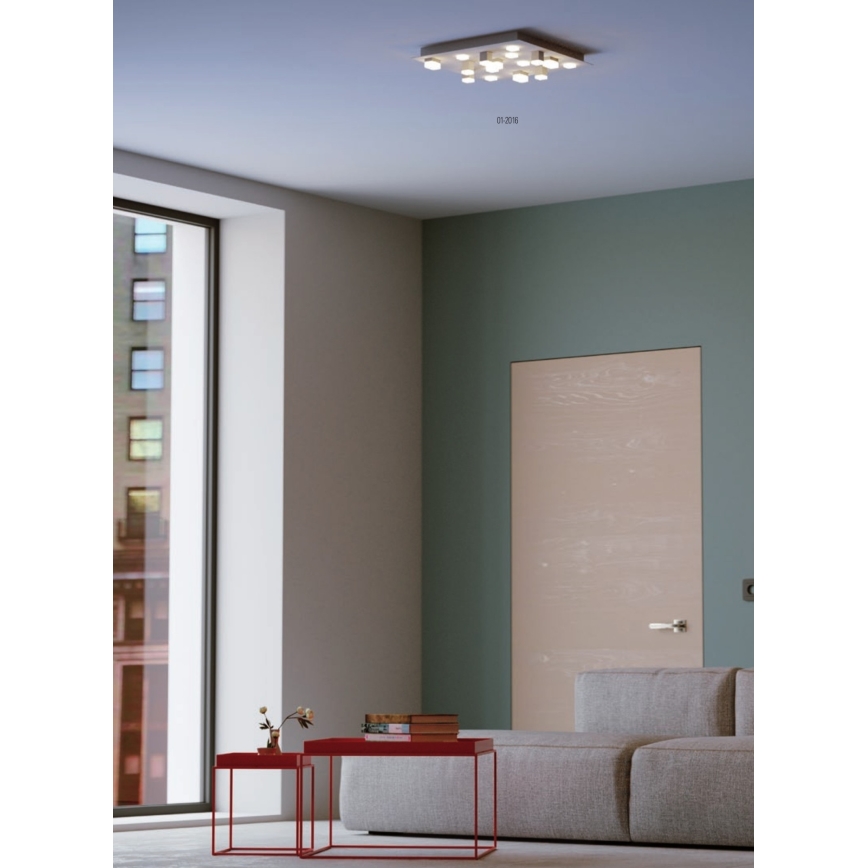 Redo 01-2016 - LED Laevalgusti PIXEL LED/48W/230V 3000K 45x45 cm valge