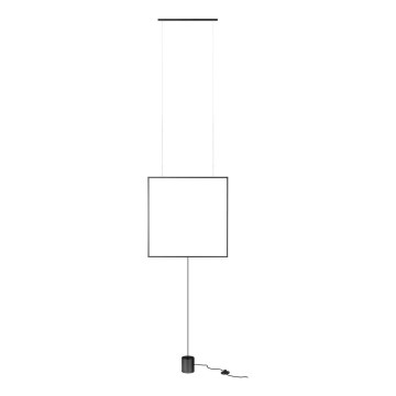 Redo 01-2134 - LED Põrandalamp SLICK LED/28W/230V must