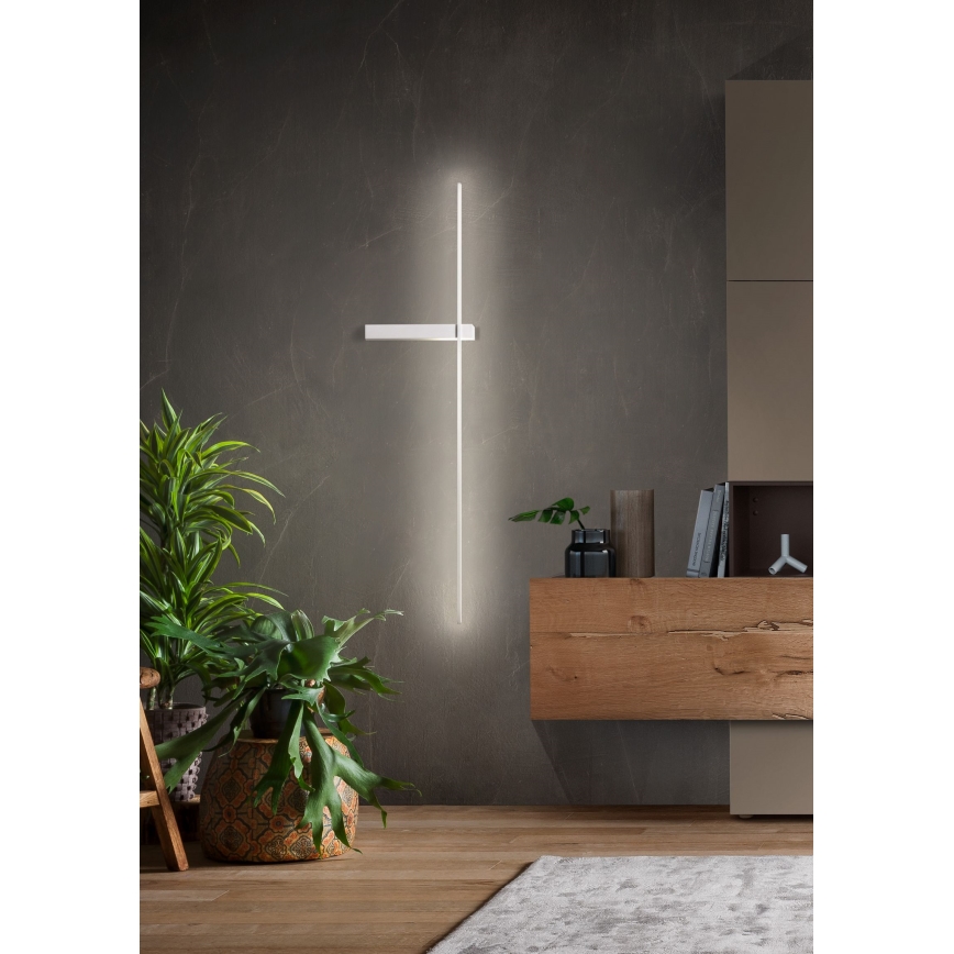 Redo 01-2200 - LED seinavalgusti TANGENT LED/14W/230V valge
