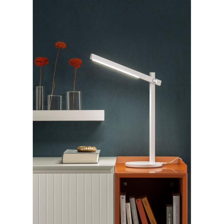 Redo 01-2212 - LED Hämardatav puutetundlik laualamp OMEO LED/5,5W/230V 3000/4500/6500K valge