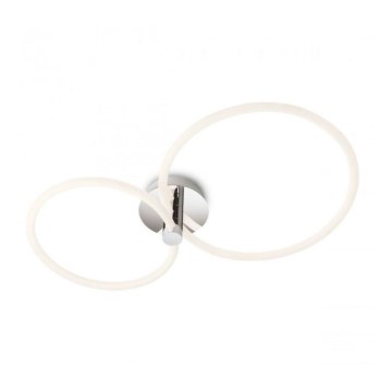 Redo 01-2224 - LED Hämardatav pinnale kinnitatav lühter SPELL LED/43W/230V 3000K läikiv kroom