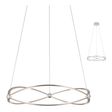 Redo 01-2251 - LED Hämardatav lühter QUARK LED/43W/230V 3000K d. 60 cm matt kroom