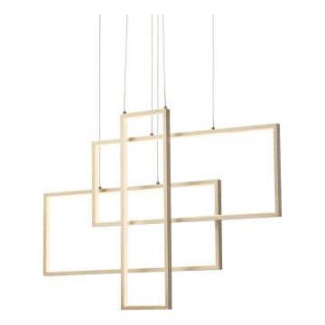 Redo 01-2314 - PLANA LED/60W/230V hämardatav rippvalgusti kaablil, kuldne