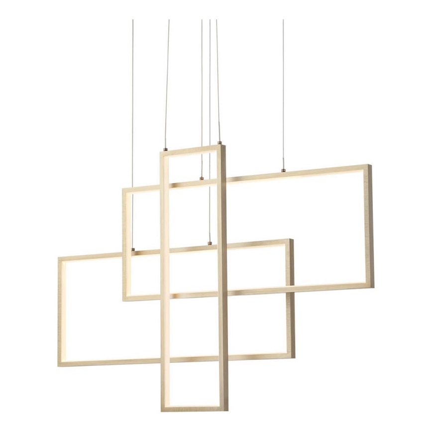 Redo 01-2314 - PLANA LED/60W/230V hämardatav rippvalgusti kaablil, kuldne