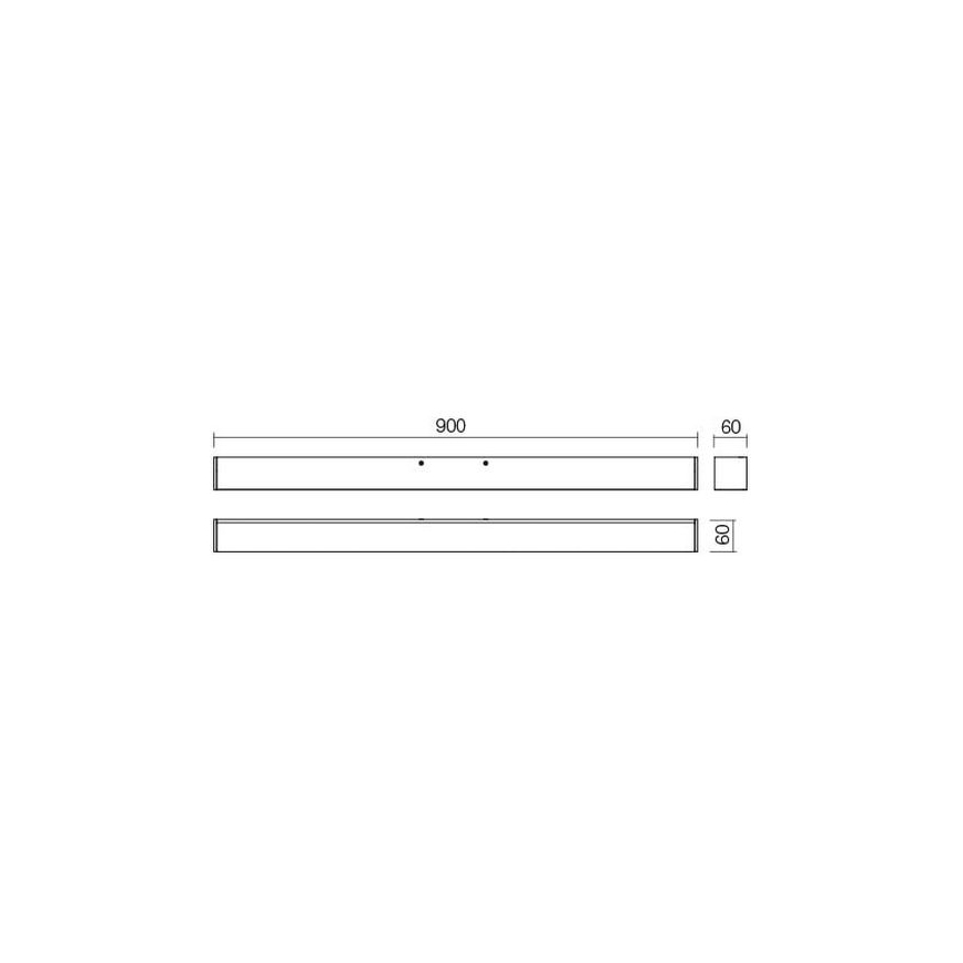 Redo 01-2328 - LED Peeglivalgusti vannituppa THELA LED/25W/230V 90 cm CRI 90 IP44