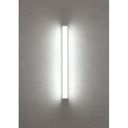 Redo 01-2331 - TASK LED vannitoa valgustusega peegel, 24W/230V, 120 cm, CRI 90, IP44, läikiv kroom
