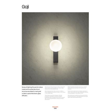 Redo 01-2377 - Lühter GOJI 8xG9/28W/230V must